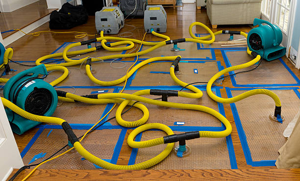 Professional Flood Damage Restoration technician working in Millersville, PA